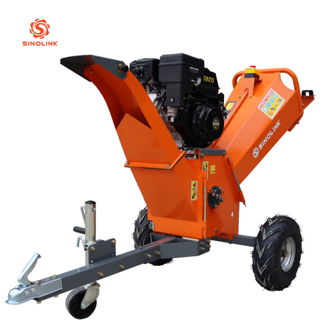 CE сертифицированный ATV 15HP бензиновый измельчитель древесины 120 мм измельчитель для садовых деревьев измельчитель машина Китай измельчитель древесины 